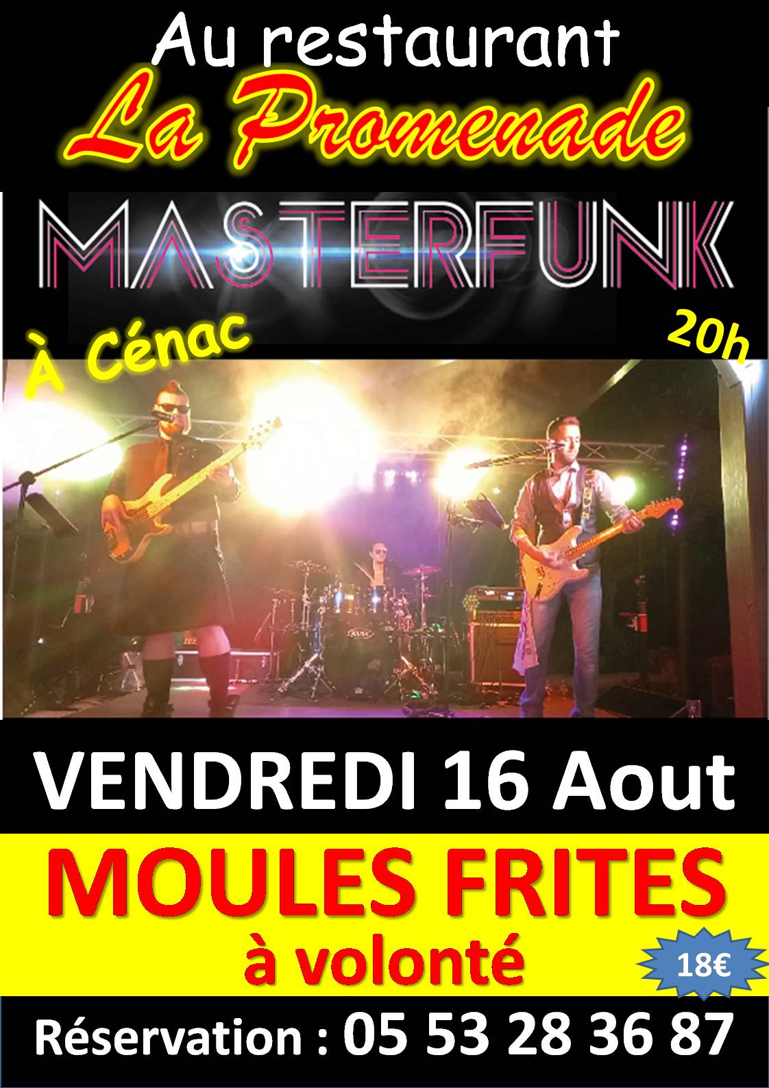 Moules frites à volonté